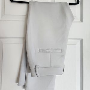 Express high waisted front seam cropped flare pant